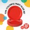 50 Count Red Party Paper Plates for Dinner Birthdays Holidays and Celebrations 9"
